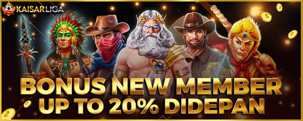 Bonus New Member 20%